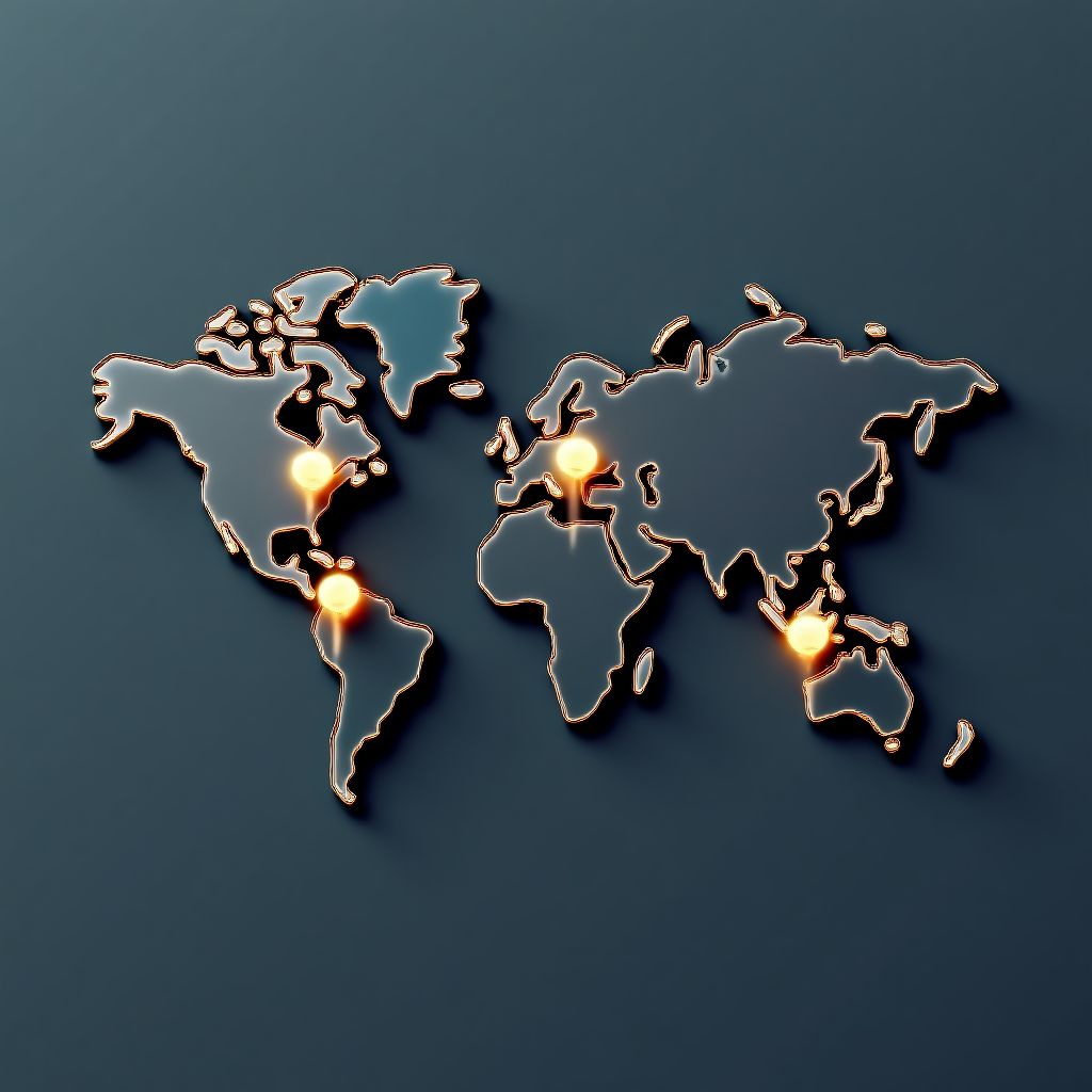 Ícono de presencia global