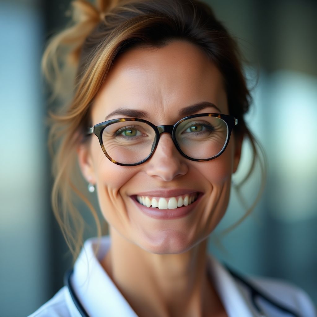 Foto de directora de cadena de suministro